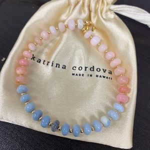 Katrina Cordova Pink and Blue Opal Bracelet